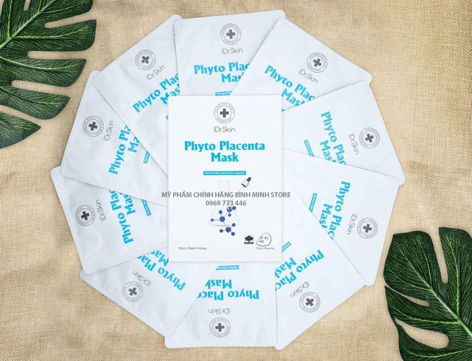 mat na nhau thai phyto placenta mask idr skin han quoc